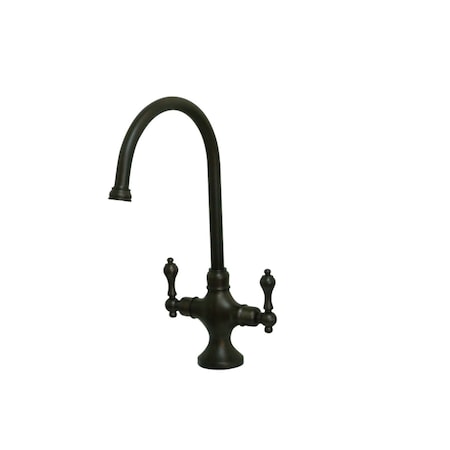 Kingston Brass KS1765ALLS Vintage Classic Kitchen Faucet W/out Sprayer, Brnz KS1765ALLS
